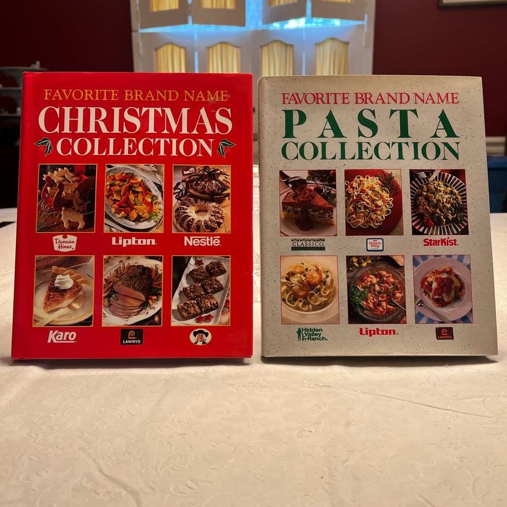 Christmas and Pasta Cookbook Collection